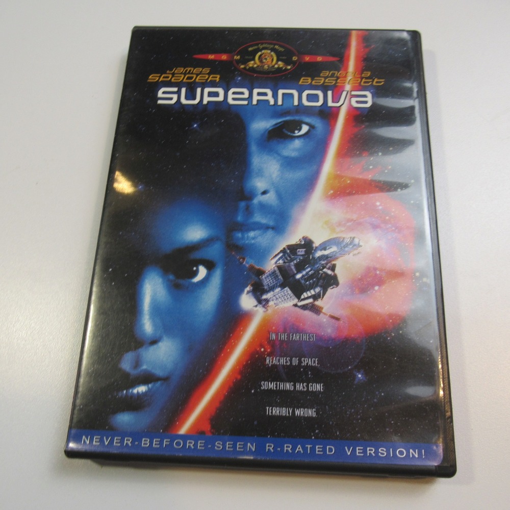 Supernova DVD James Spader Angela Bassett Sci-Fi Never-Before-Seen R-Rated